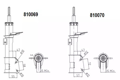 Амортизатор AL-KO 810069